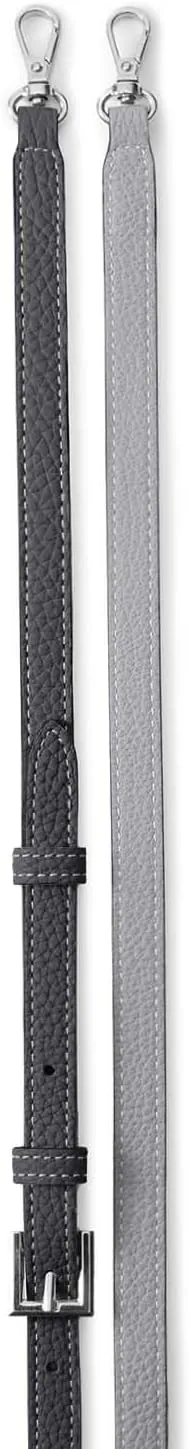 BONAVENTURA】Adjustable Shoulder Strap with Silver hardware BSRT4