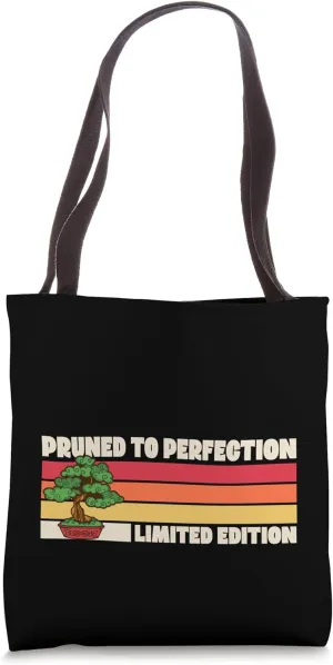 Bonsai Pruned To Perfection Limited Edition Retro 70s Camp Tote Bag