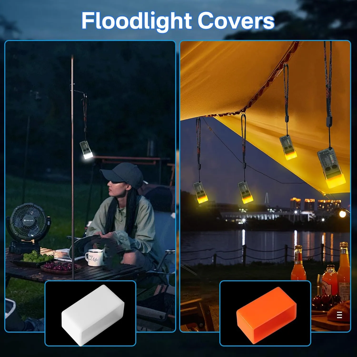 BORUIT V20 LED Small Powerful EDC Flashlight with Clip,180°Head Swivels,Super Bright USB C Rechargeable Mini Pocket Keychain Flash Light with Red COB Light-14 Mode,IP67,Magnetic,110DB Buzzer(White)