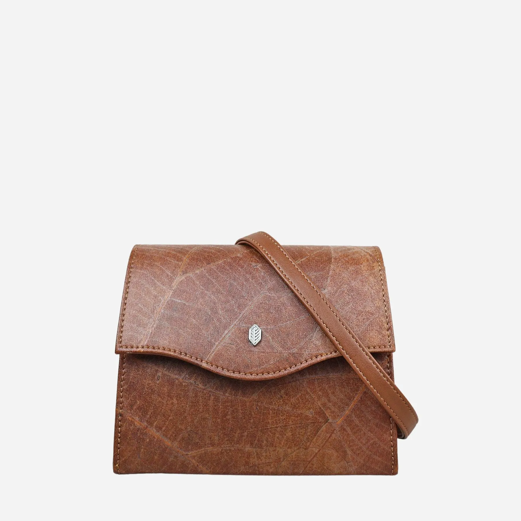 Box Vegan Crossbody Bag