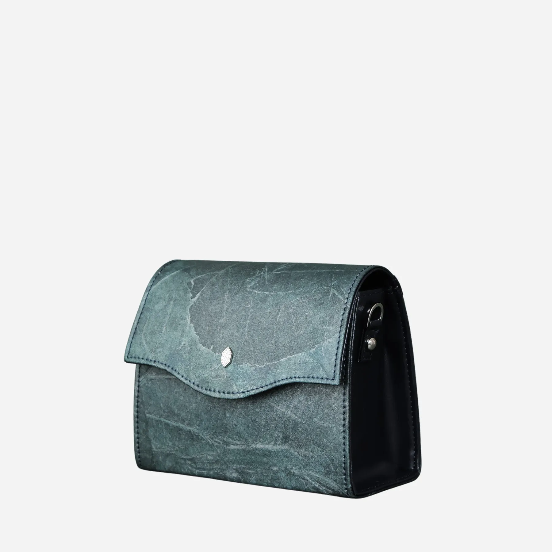 Box Vegan Crossbody Bag