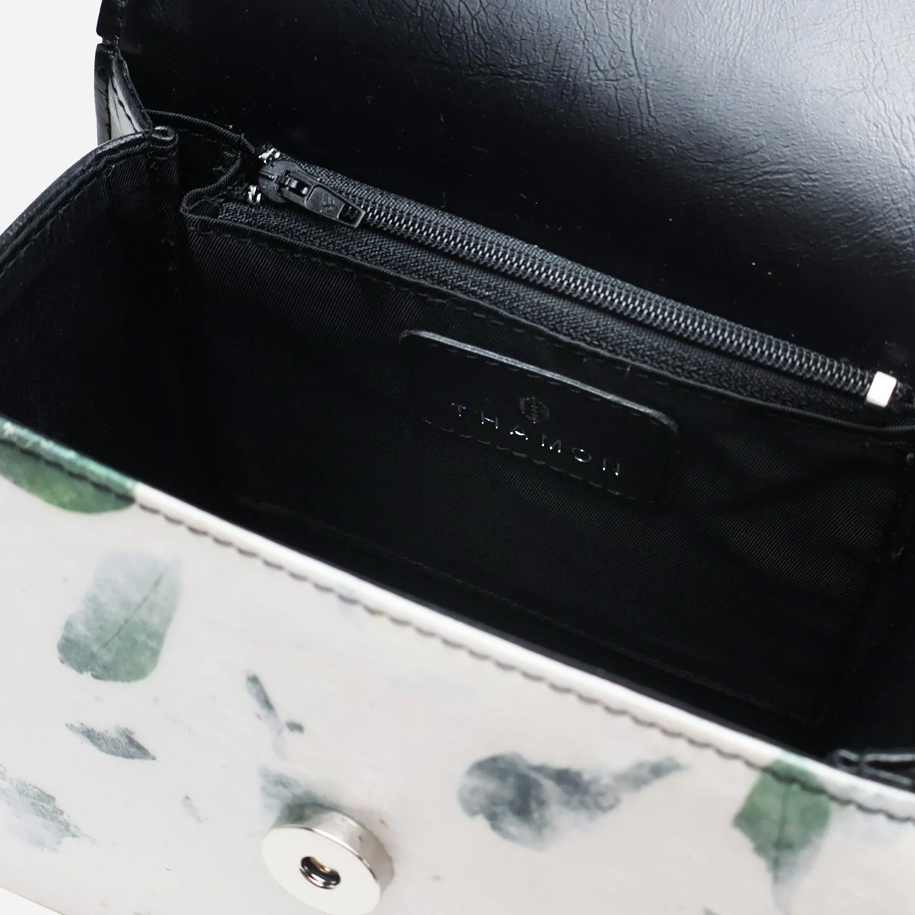Box Vegan Crossbody Bag