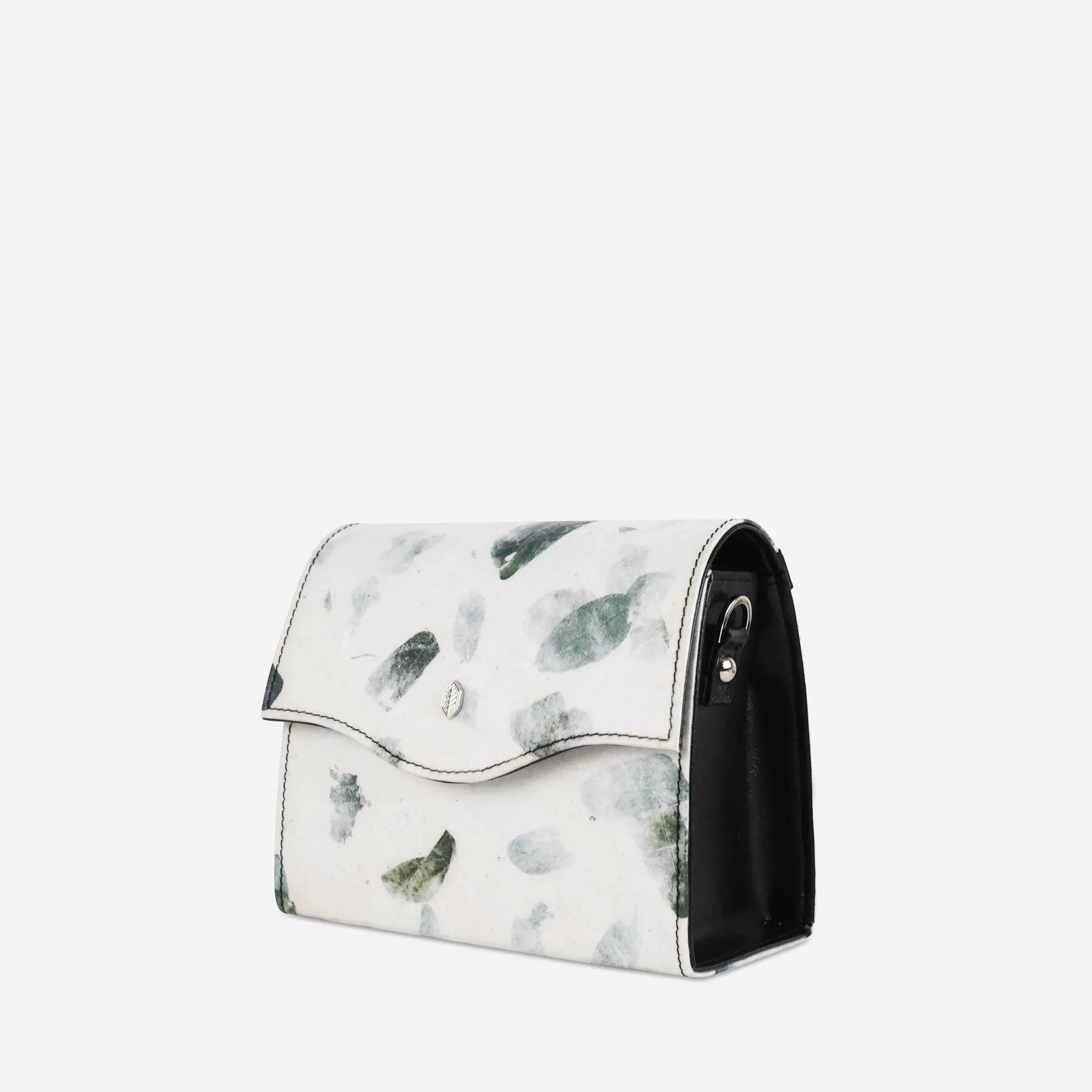 Box Vegan Crossbody Bag