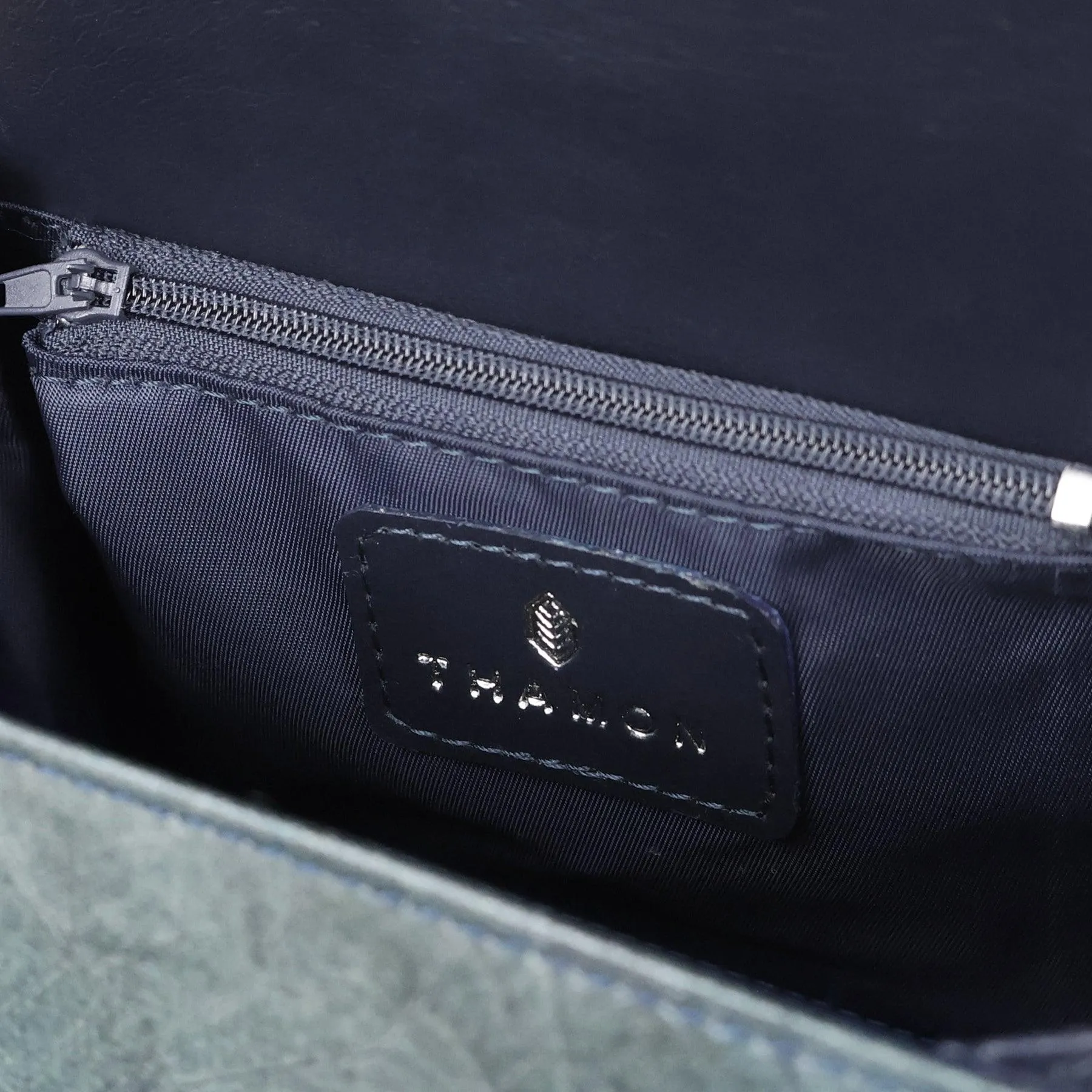 Box Vegan Crossbody Bag