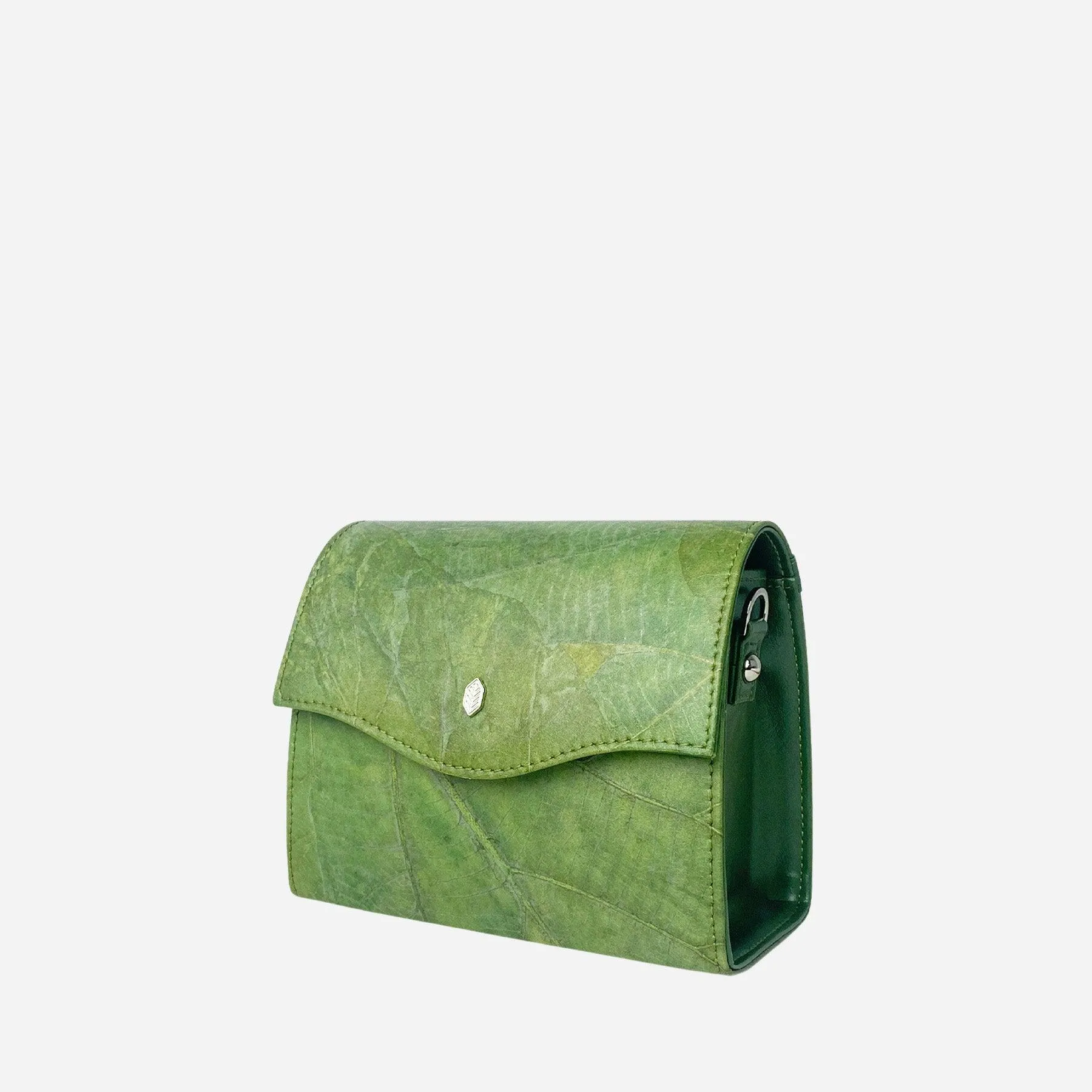 Box Vegan Crossbody Bag
