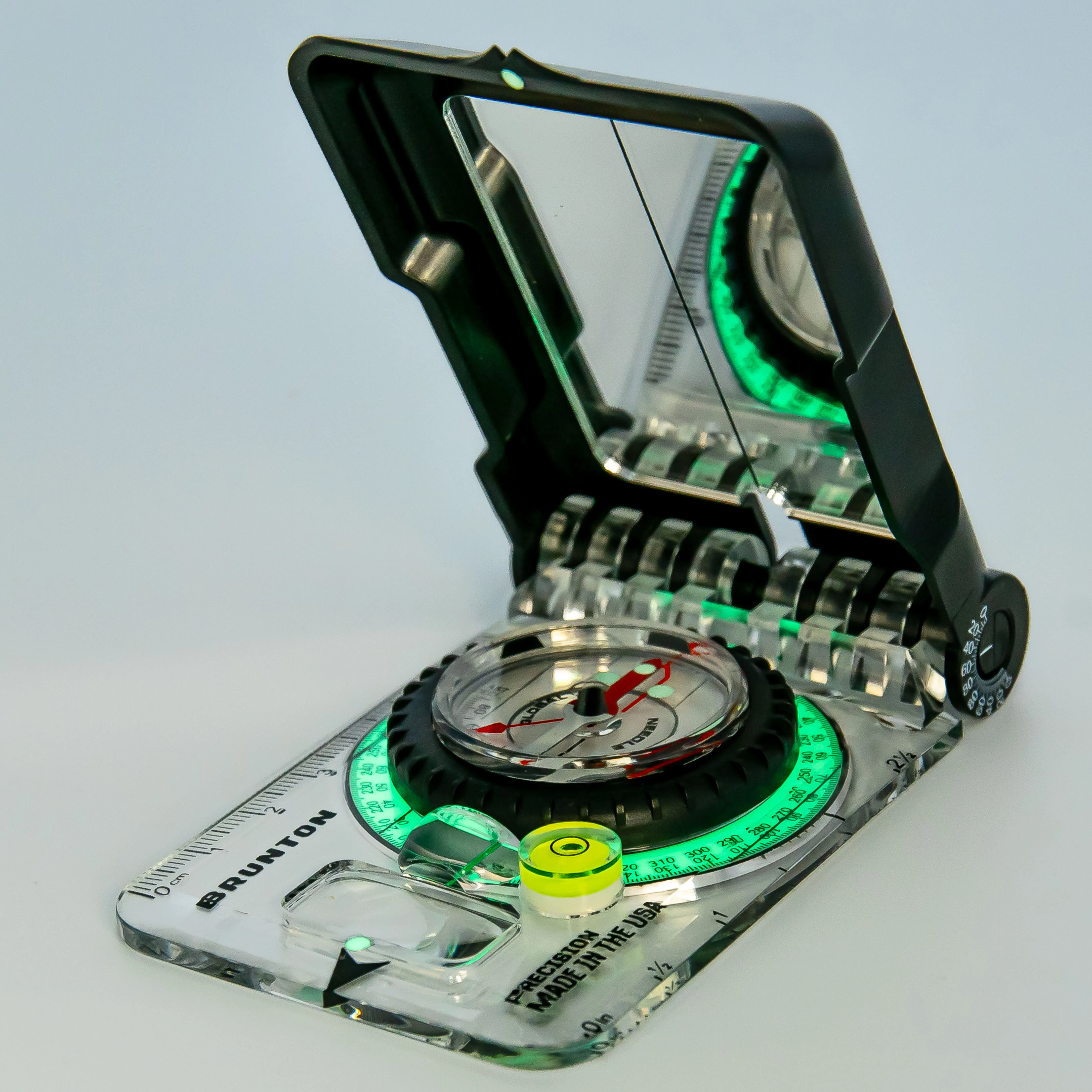 Brunton TruArc 15 Glow Compass with Clinometer