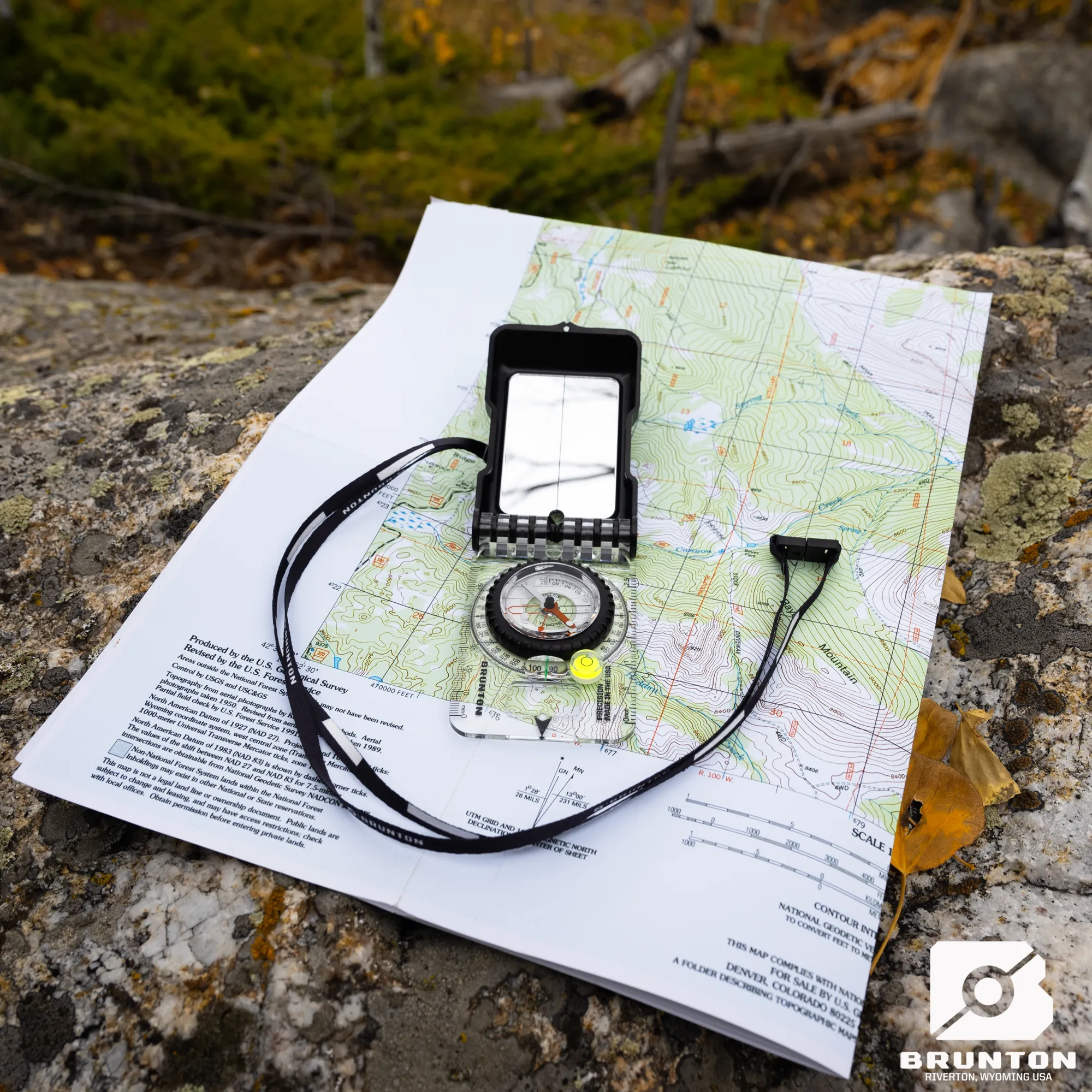 Brunton TruArc 15 Glow Compass with Clinometer