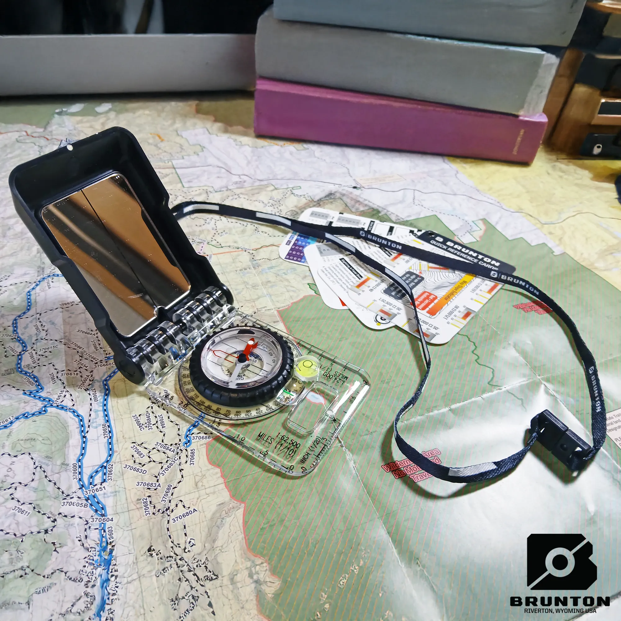 Brunton TruArc 15 Glow Compass with Clinometer