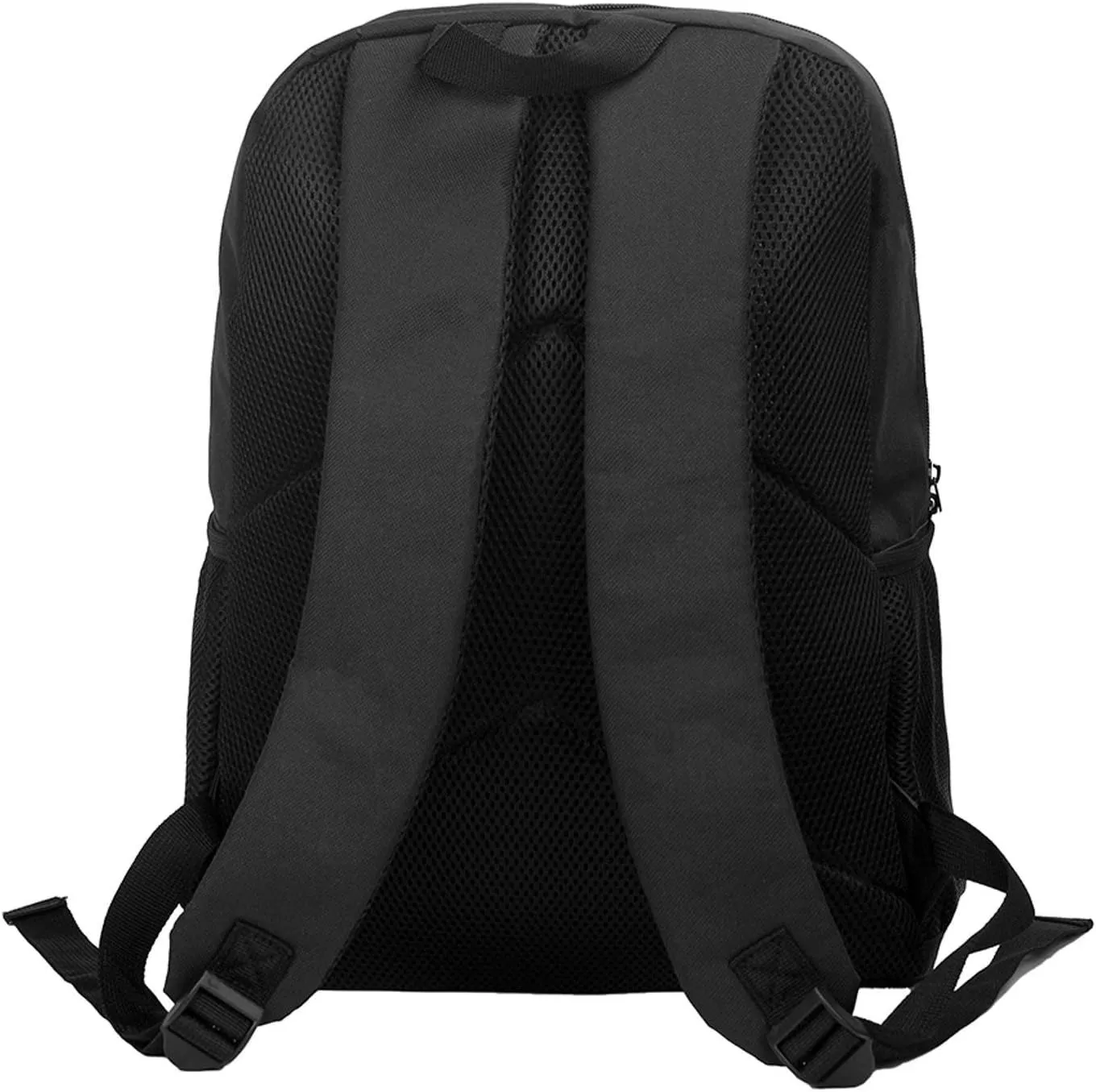 Burnt Abstract Monochrome Orange Graphic Blots Backpack with Adjustable Straps, Suitable for Travel Picnics Activities