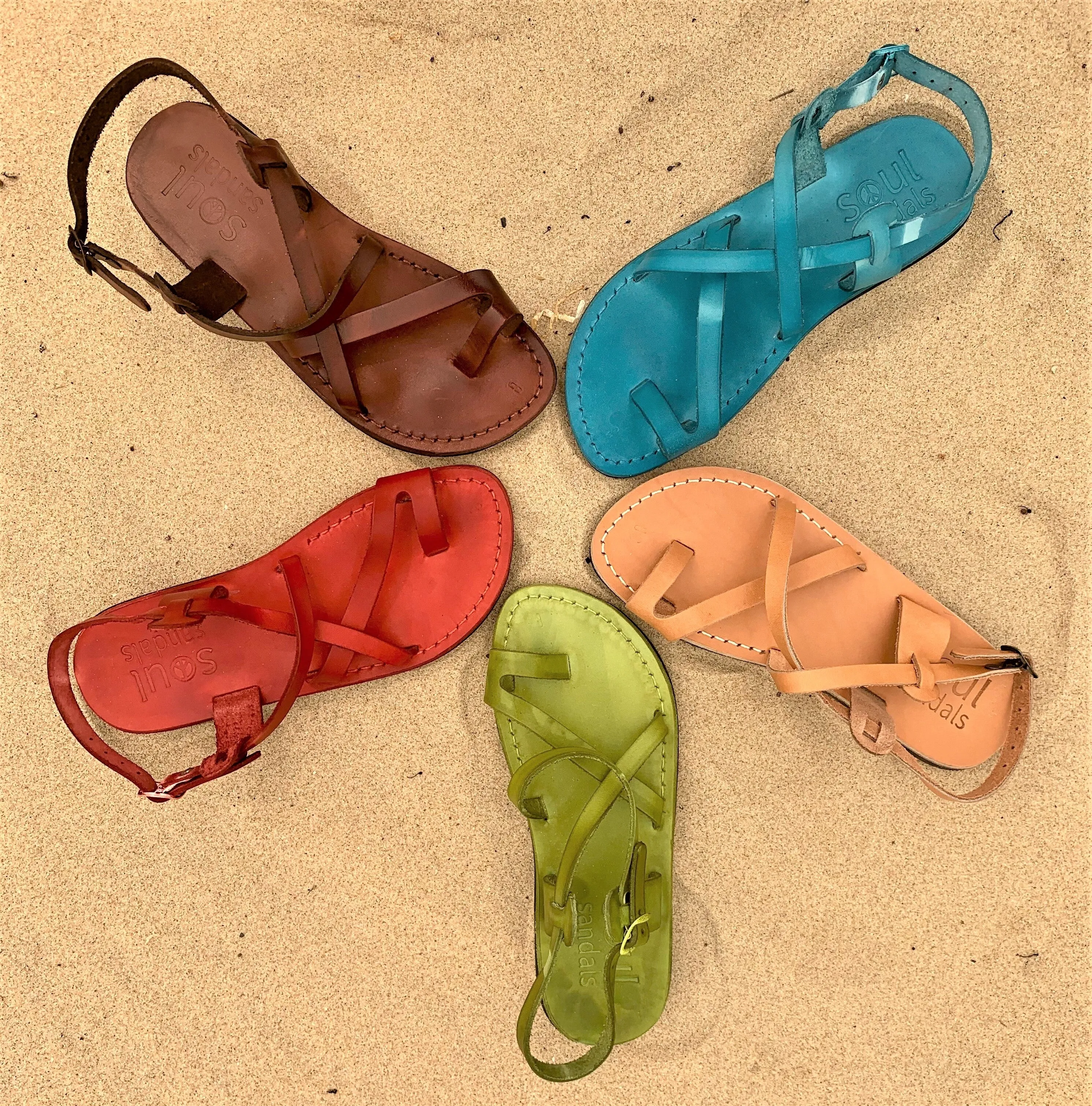 'Byron' Leather Sandals