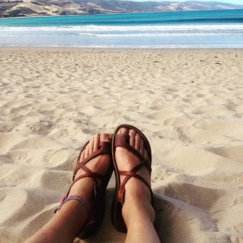 'Byron' Leather Sandals