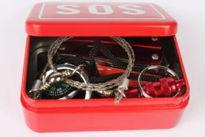 Camping Emergency Survival Kit Box 