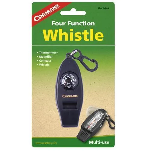 Camping Whistle Four Function Whistle
