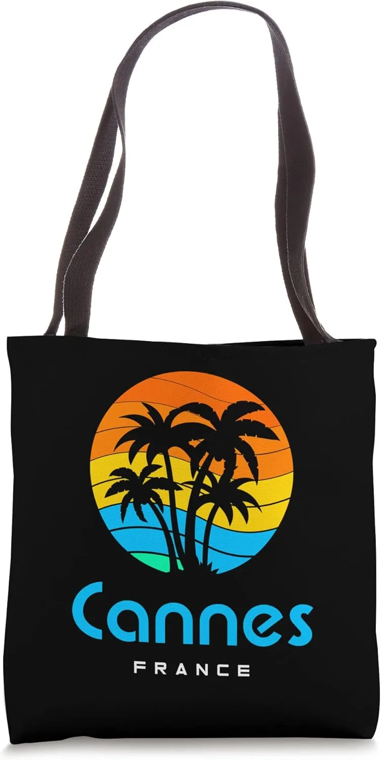 Cannes France Tote Bag