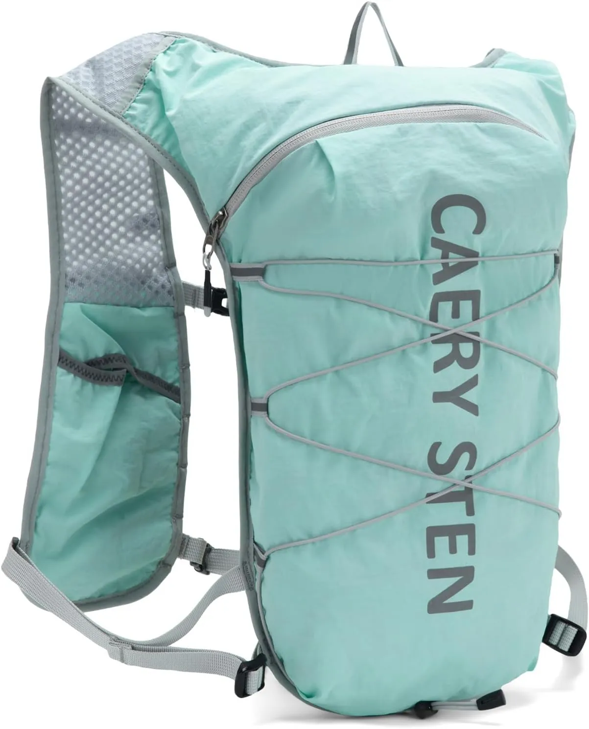 Carey STEN Hydrated Backpack, Running Vest, paired with a 1.5L Water Bag Hiking Backpack, Suitable for Running, Hiking, Marathon, and Both Men and Women