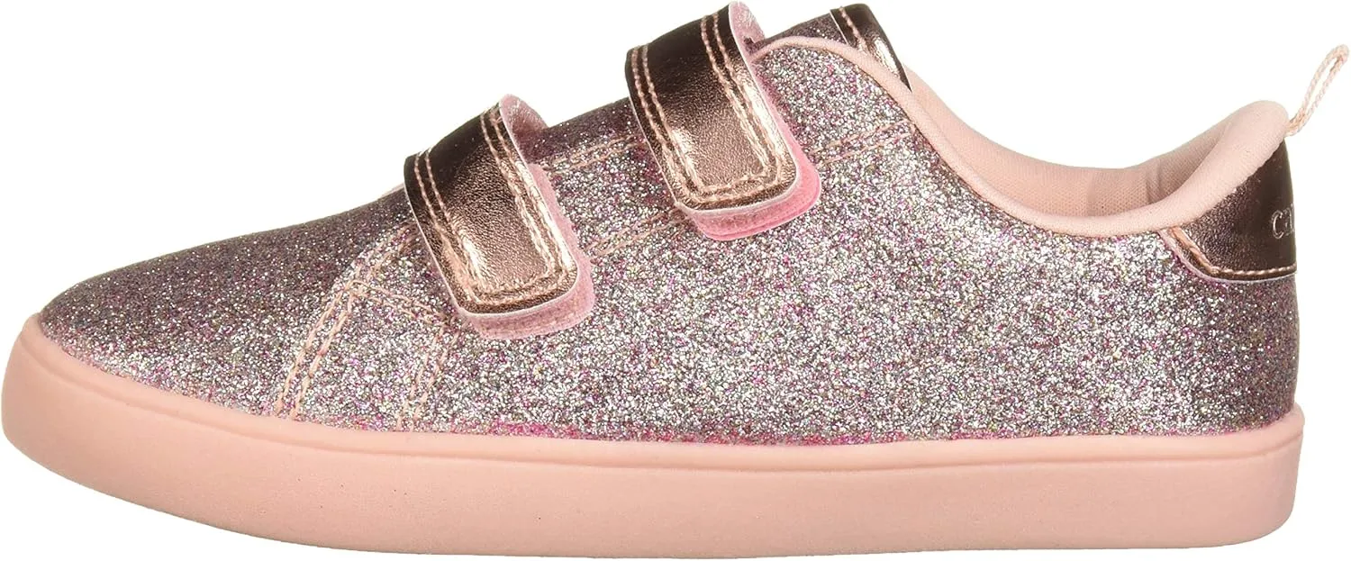 Carter's Girl's Darla Casual Sneaker with Double Adjustable Strap Shoe