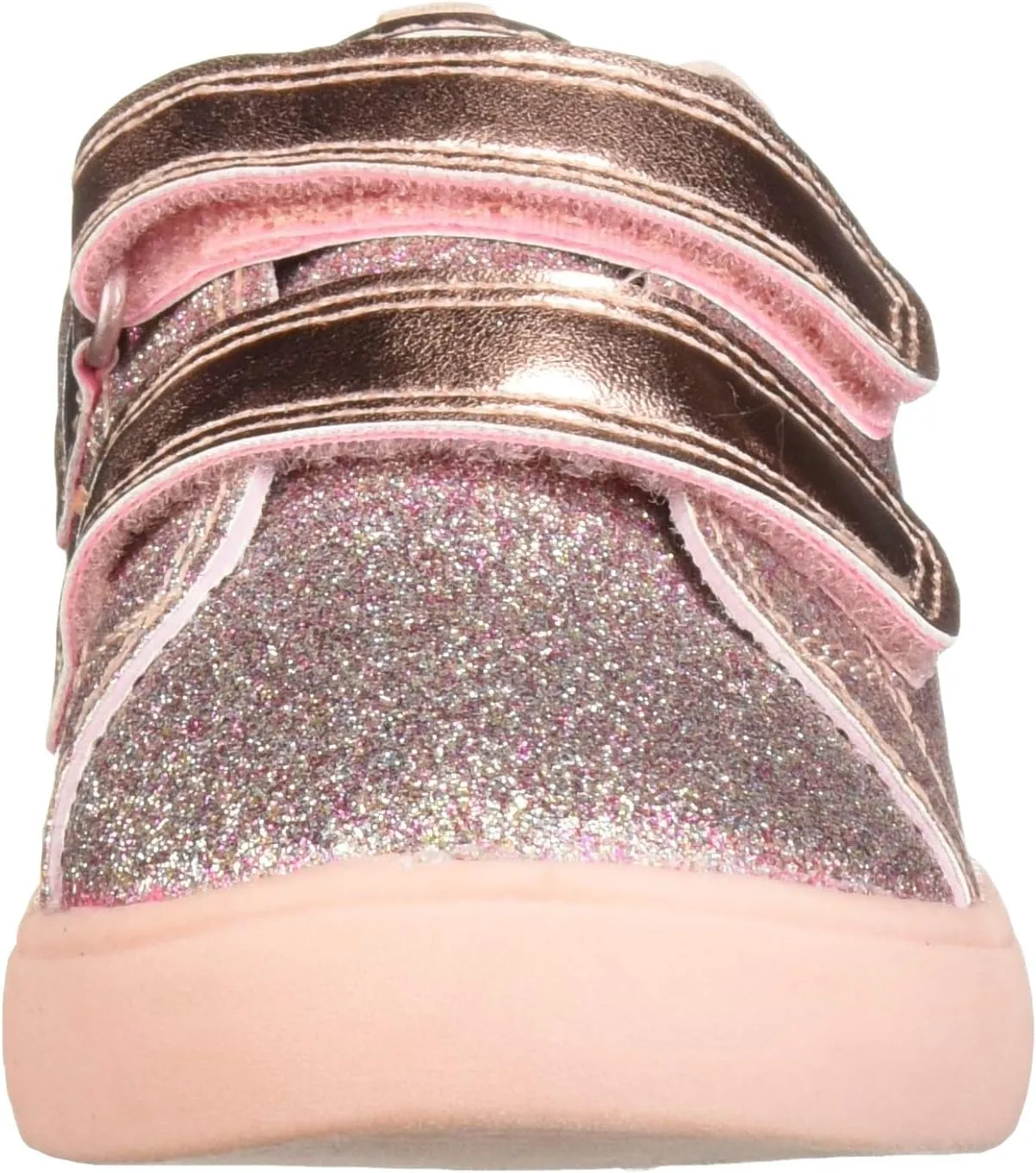 Carter's Girl's Darla Casual Sneaker with Double Adjustable Strap Shoe