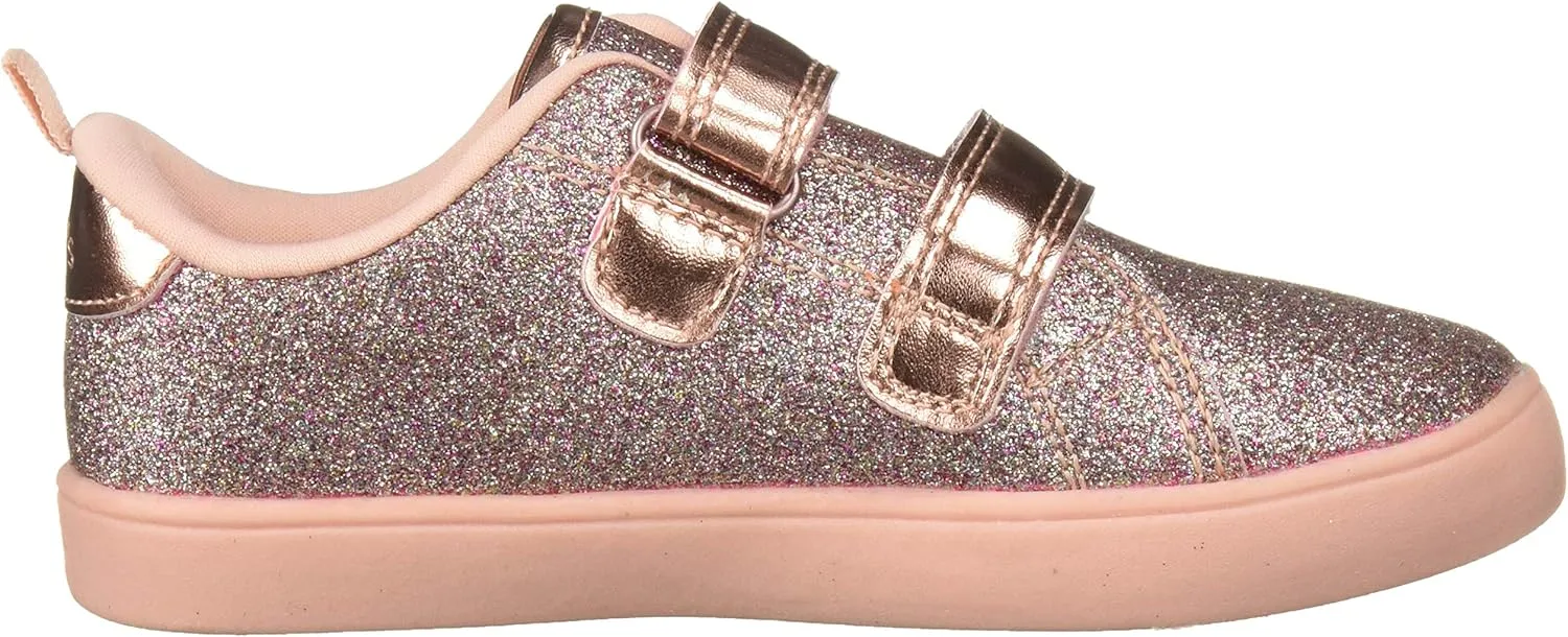 Carter's Girl's Darla Casual Sneaker with Double Adjustable Strap Shoe