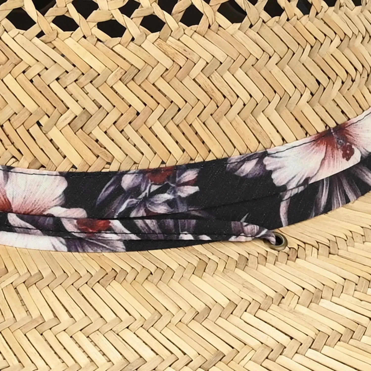C.C Paradise Ocean Print Bamboo Lifeguard Hat with Adjustable Strap - for Unisex