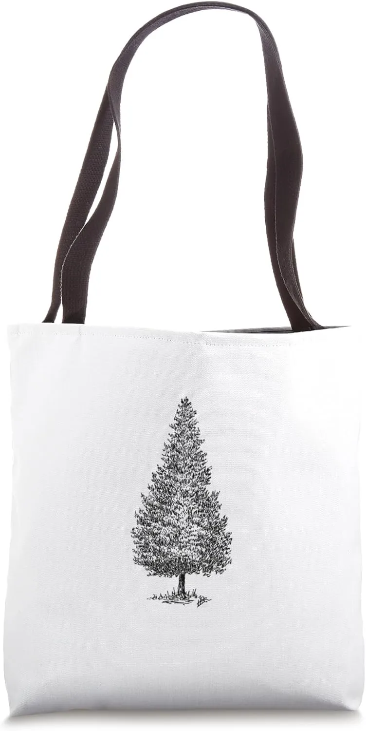 Cedar Tree Tote Bag
