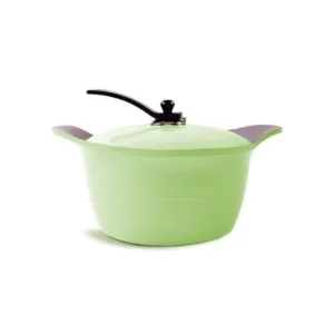 Ceramic Coated Casserole 28cm Green