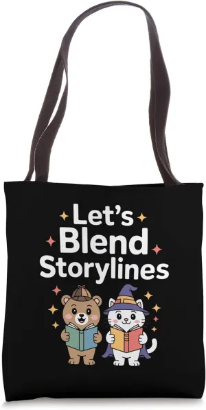 Charming Genre Blend Characters Tote Bag