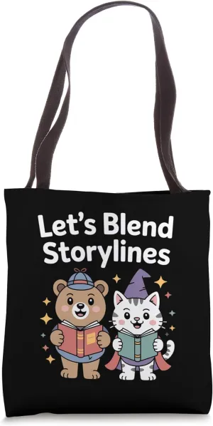 Charming Genre Blend Characters Tote Bag