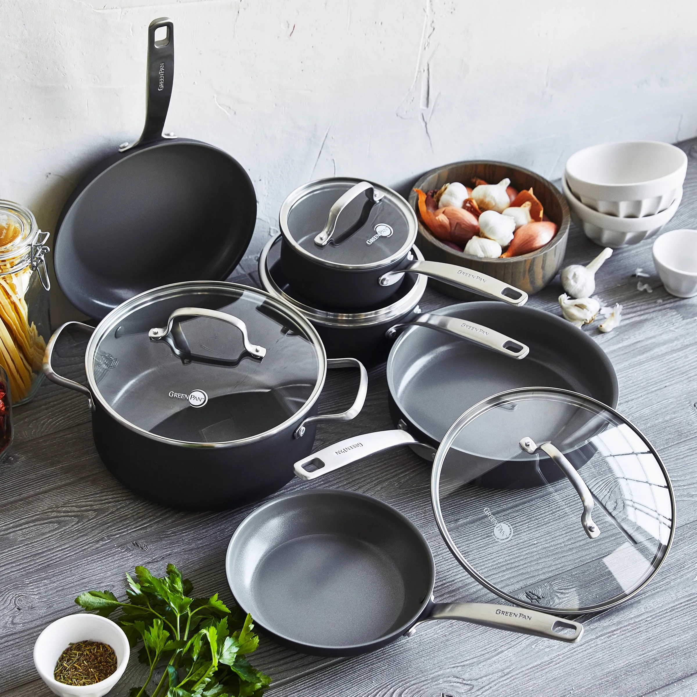 Chatham Ceramic, Non-Stick Cookware Set, 10 Piece
