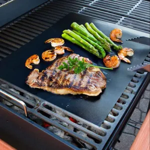 Chef Non-Stick BBQ Grill Mat 4x Piece - SLH