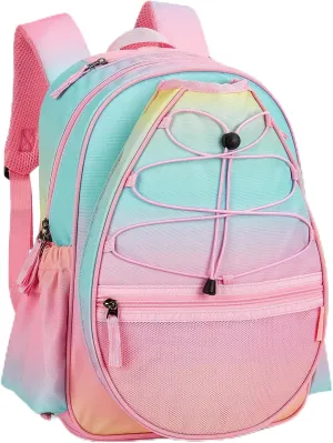 Choco Mocha Kids Tennis Bag, Kids Tennis Backpack Racket Bag, junior tennis bag 16 Inch