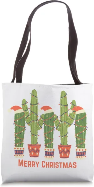 Christmas Cacti Tote Bag