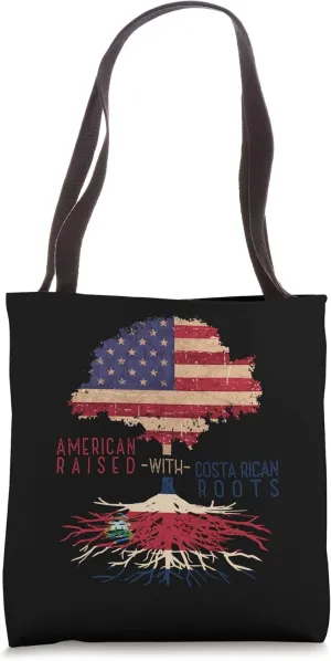 Citizenship USA Costa Rican National Pride Country Heritage Tote Bag