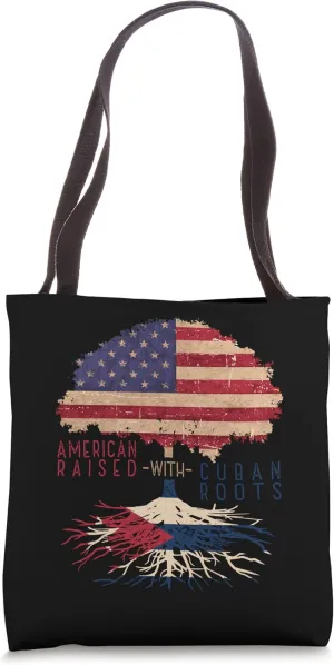 Citizenship USA Cuban National Country Heritage Tote Bag