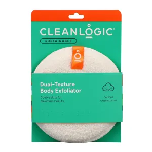 Cleanlogic Sustainable Dual-Texture Body Exfoliators - Box of 6