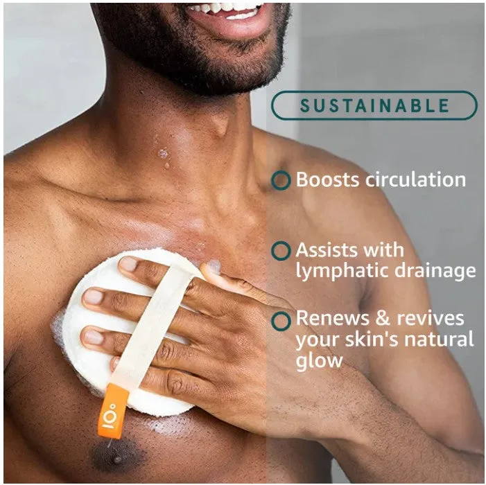 Cleanlogic Sustainable Dual-Texture Body Exfoliators - Box of 6