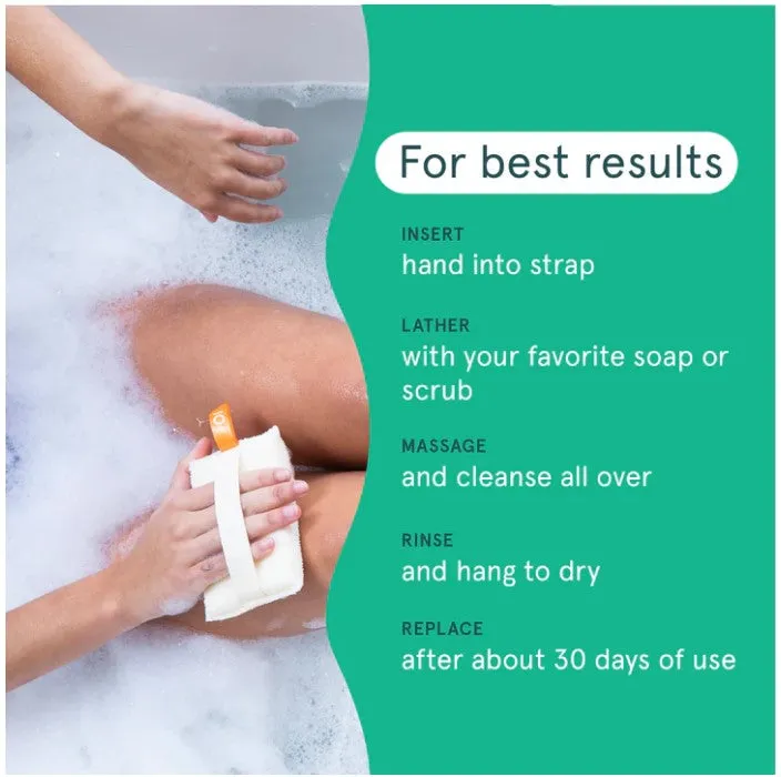 Cleanlogic Sustainable Large Body Exfoliator - Box of 6