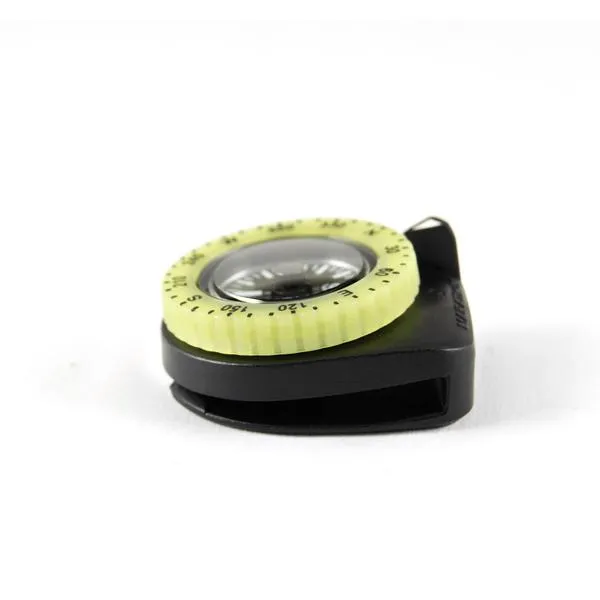Clip-On Wrist Compass with Glow in The Dark Bezel