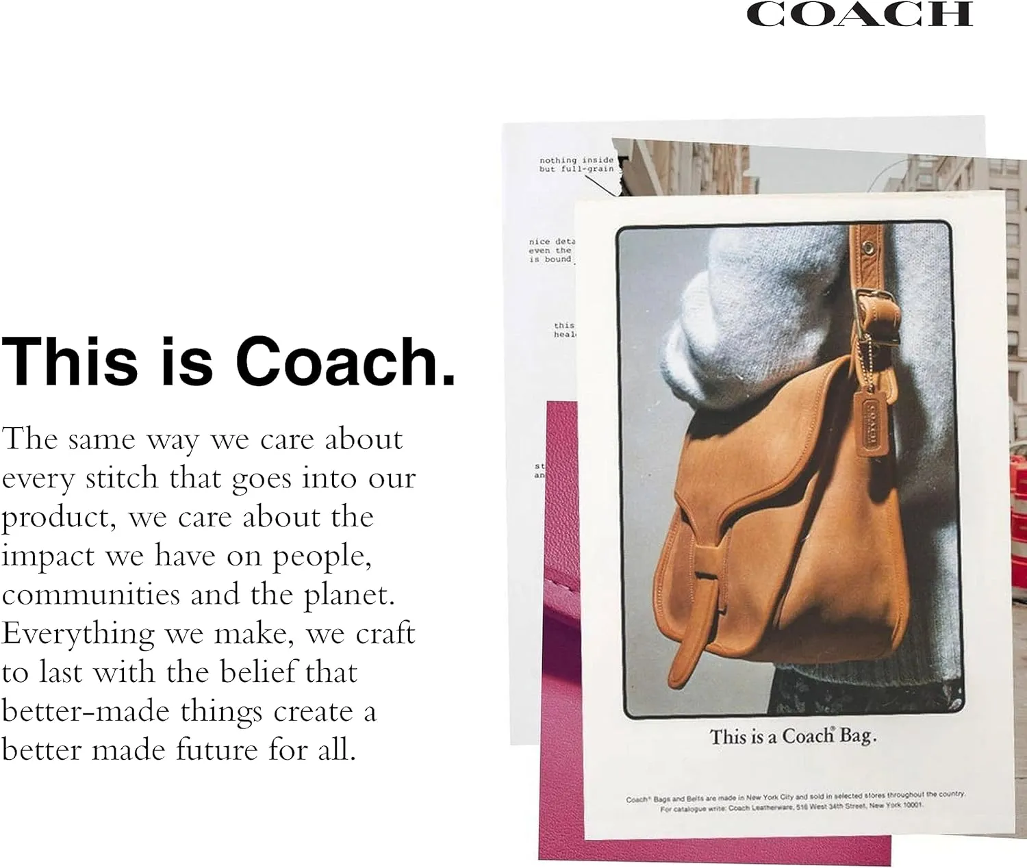 Coach League Flap Backpack, Deep Blue