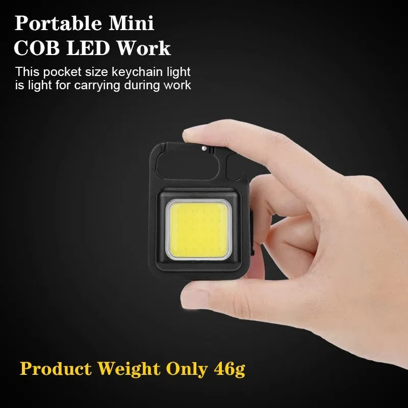 COB Keychain Flashlight