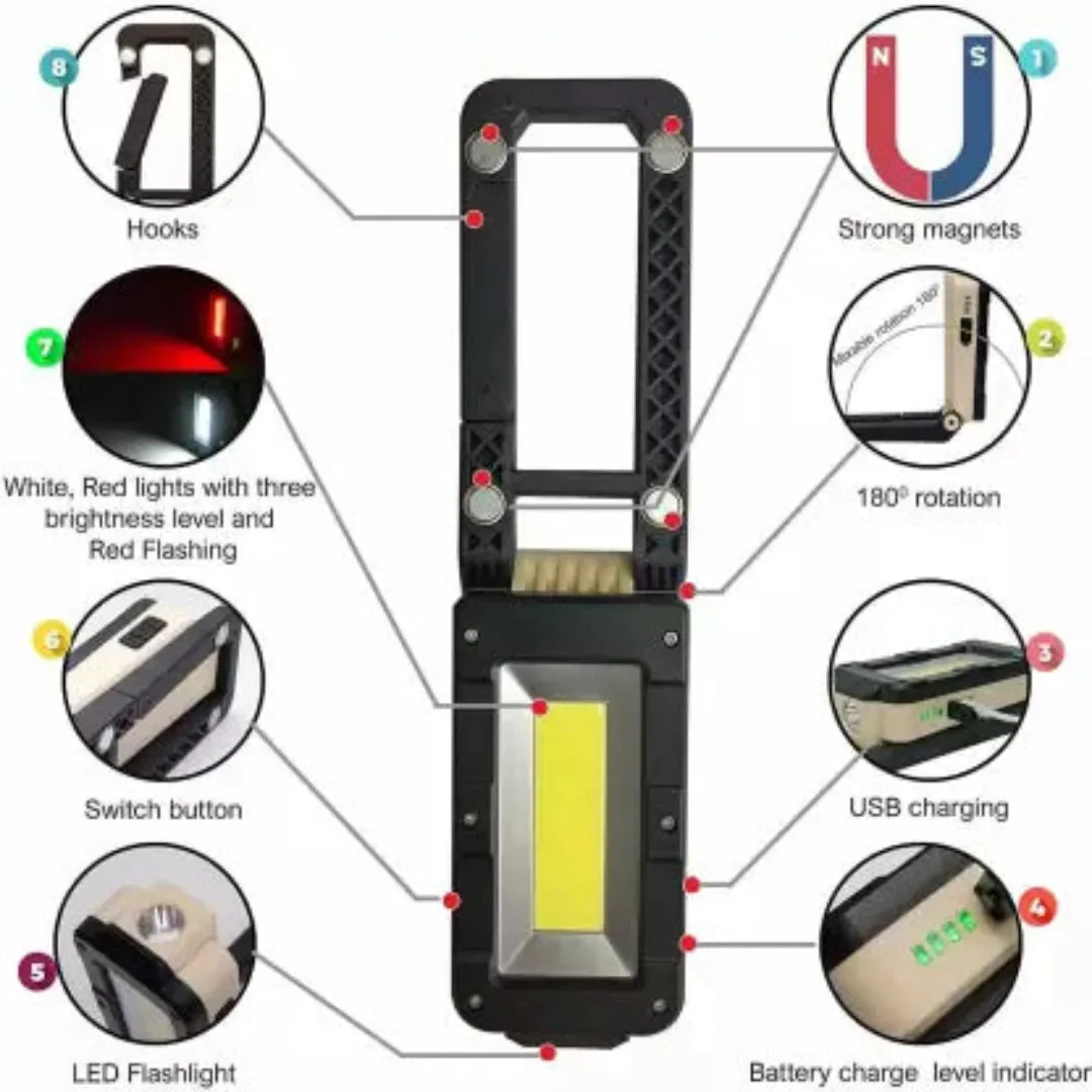 COB MULTIFUNCTIONAL WORK LIGHT