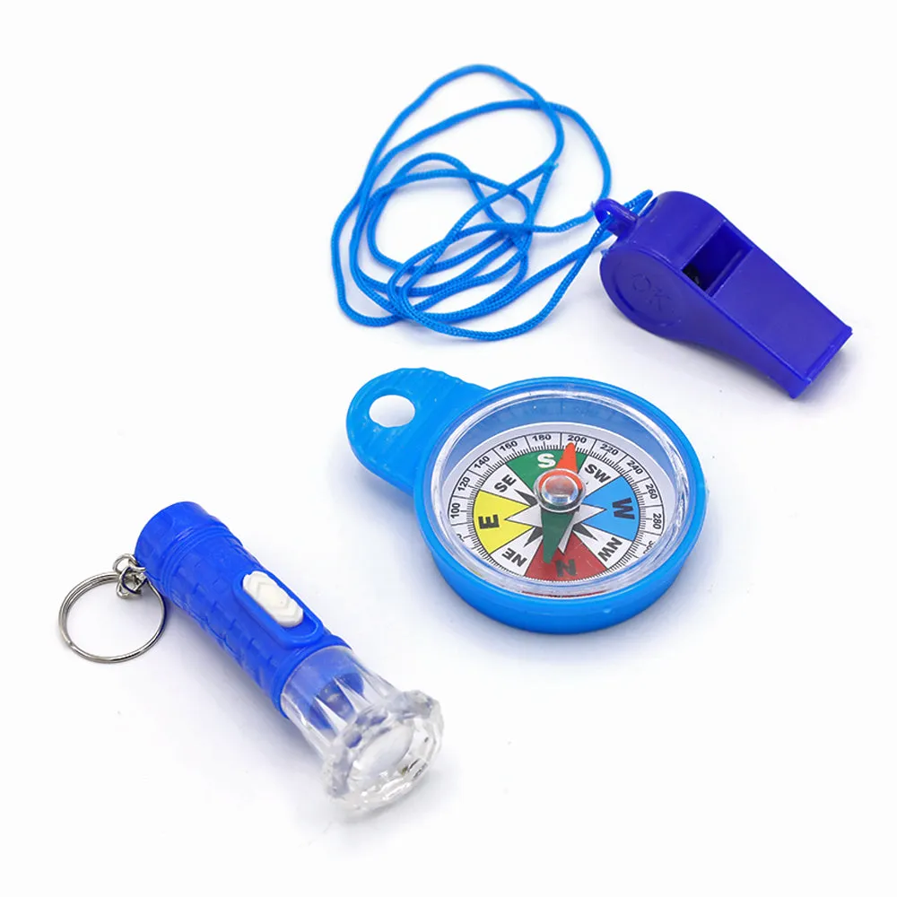 Compass, Torch & Whistle - Blue
