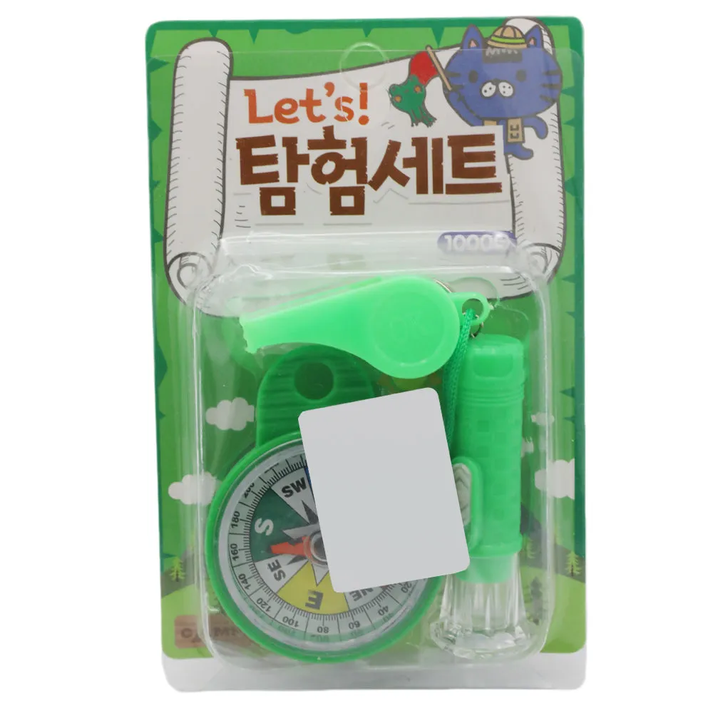Compass, Torch & Whistle - Green
