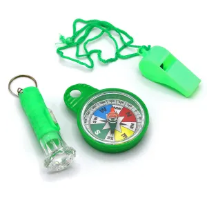Compass, Torch & Whistle - Green