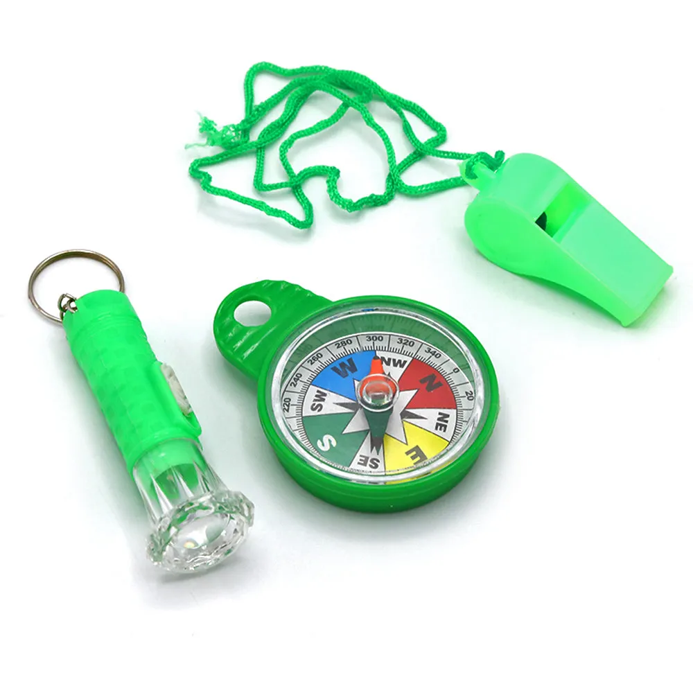 Compass, Torch & Whistle - Green