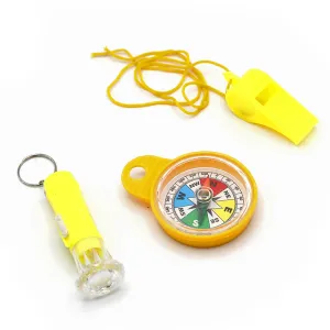 Compass, Torch & Whistle - Yellow