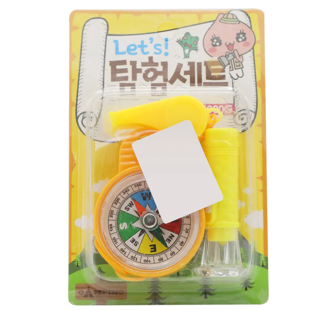 Compass, Torch & Whistle - Yellow