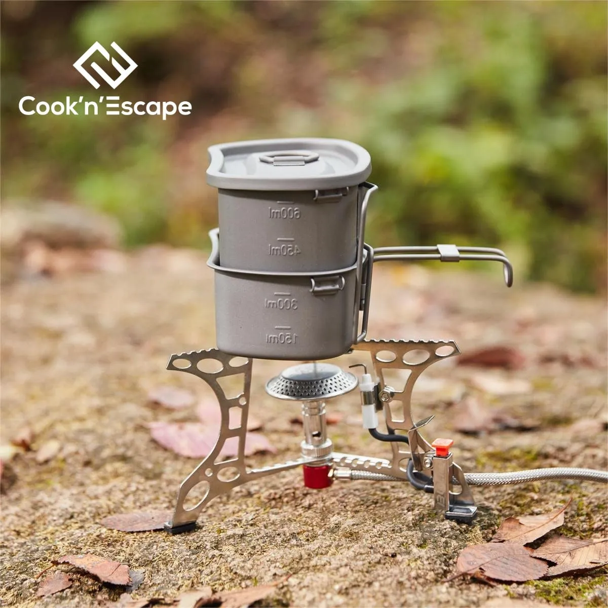 Cook'n'Escape Titanium Canteen Mesh Kit