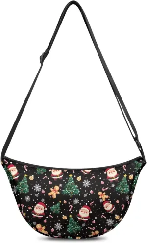 Crescent Moon Bag with Adjustable Shoulder Strap for Women Men Daily Use
