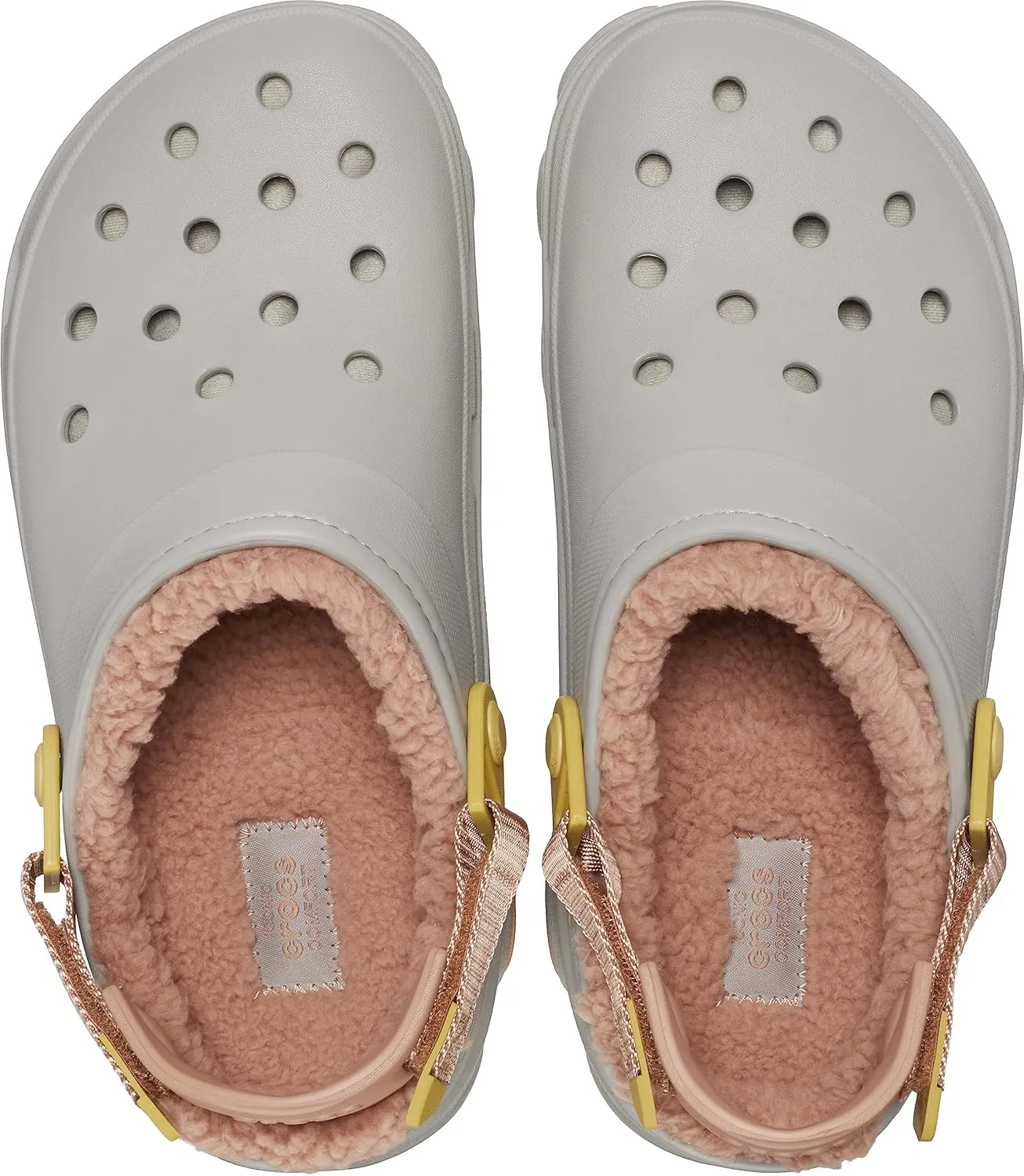 Crocs Unisex-Adult All Terrain Lined Clogs with Adjustable Heel Strap