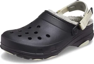 Crocs Unisex-Adult All Terrain Lined Clogs with Adjustable Heel Strap